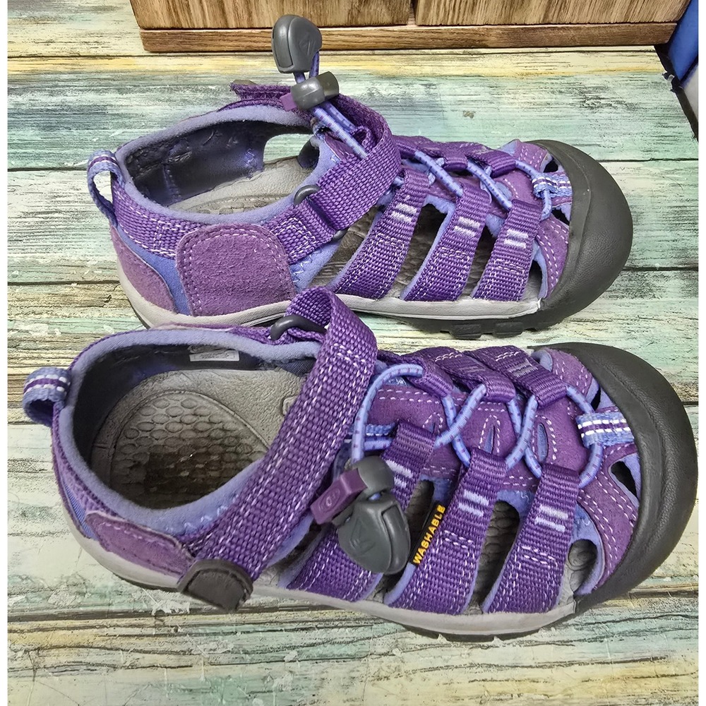 Keen Newport H2 Kids Purple Sport Sandals Water Shoes Size 11 US 1014245